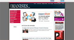 Desktop Screenshot of manises.com